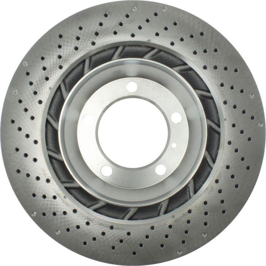 CENTRIC PARTS 128.37091 Centric Premium OE Style Drilled Brake Rotor