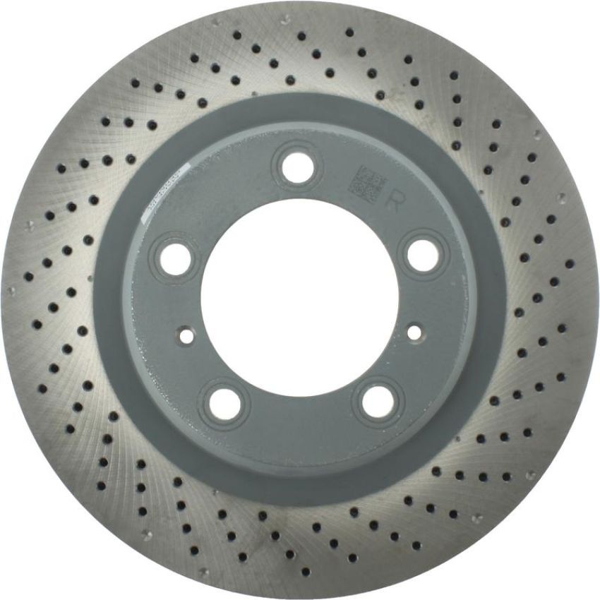 CENTRIC PARTS 128.37091 Centric Premium OE Style Drilled Brake Rotor