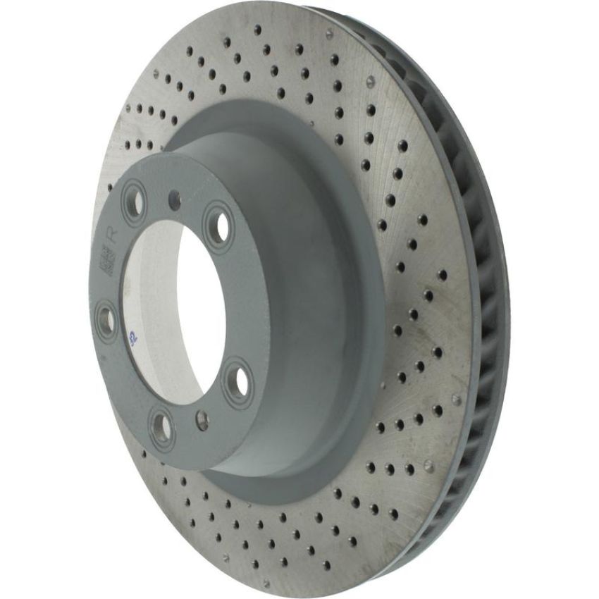 CENTRIC PARTS 128.37091 Centric Premium OE Style Drilled Brake Rotor