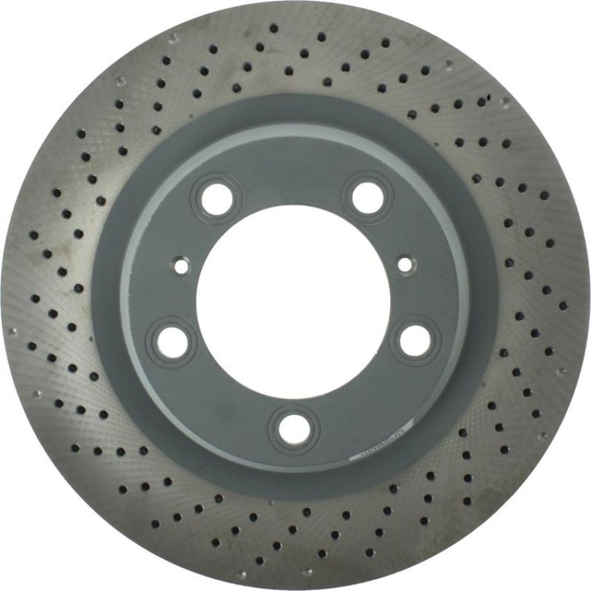 CENTRIC PARTS 128.37092 Centric Premium OE Style Drilled Brake Rotor