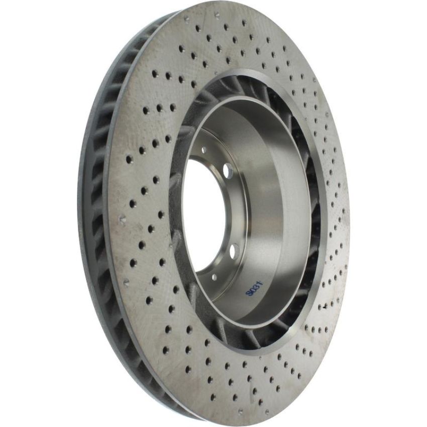 CENTRIC PARTS 128.37092 Centric Premium OE Style Drilled Brake Rotor