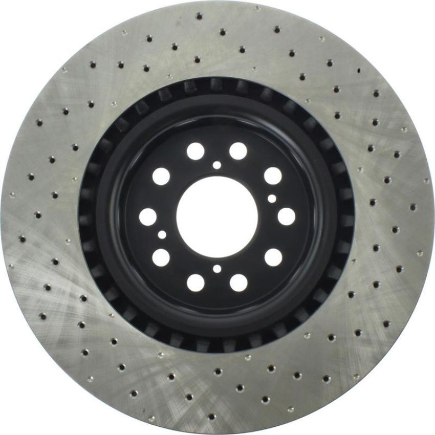 CENTRIC PARTS 128.40098 Centric Premium OE Style Drilled Brake Rotor