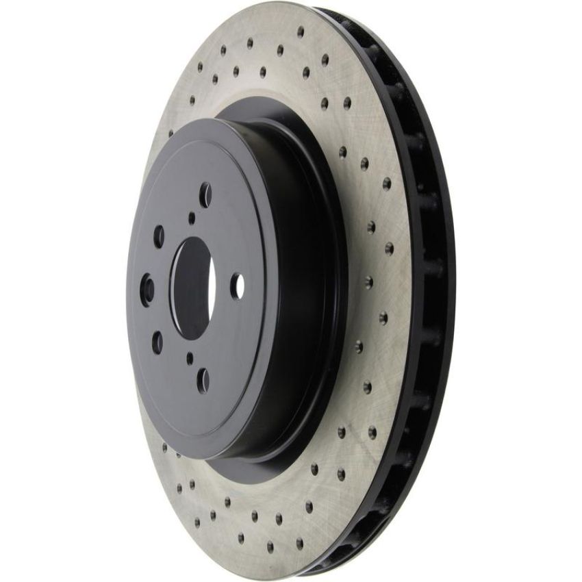 CENTRIC PARTS 128.44163 Centric Premium OE Style Drilled Brake Rotor