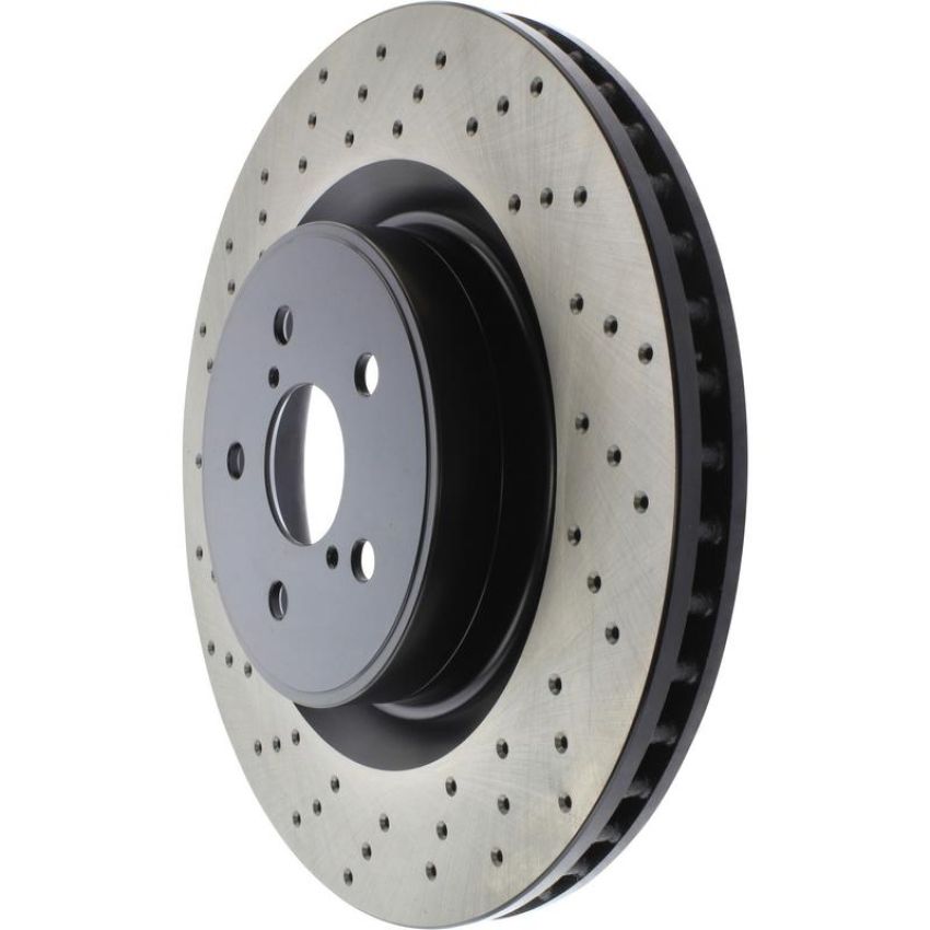 CENTRIC PARTS 128.44164 Centric Premium OE Style Drilled Brake Rotor