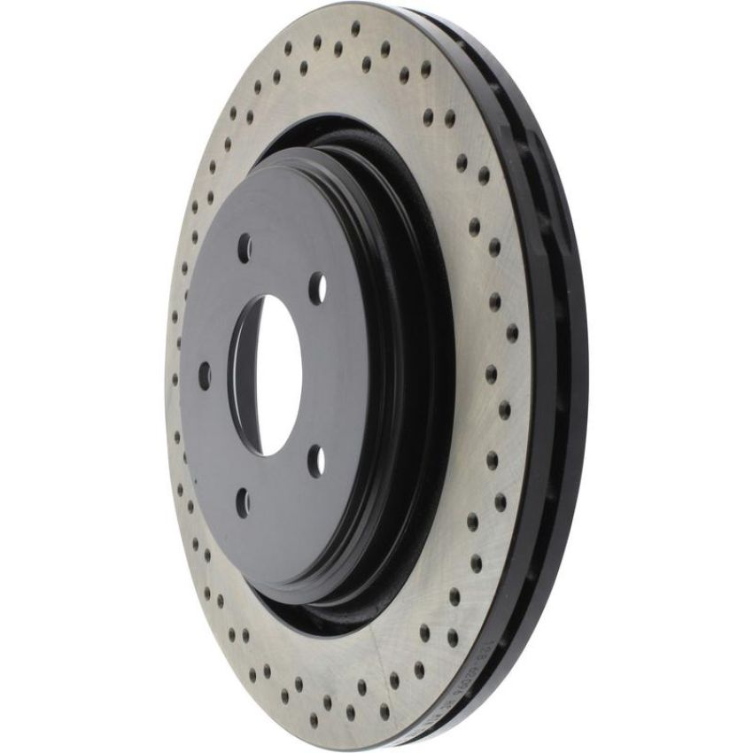 CENTRIC PARTS 128.62096 Centric Premium OE Style Drilled Brake Rotor
