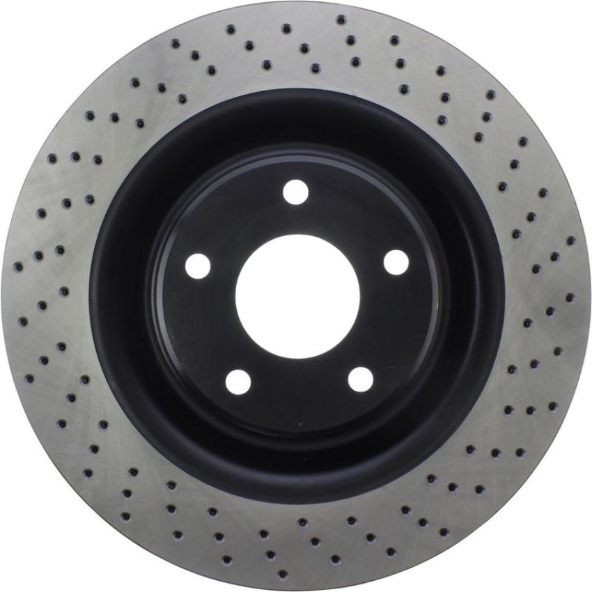 CENTRIC PARTS 128.62102 Centric Premium OE Style Drilled Brake Rotor
