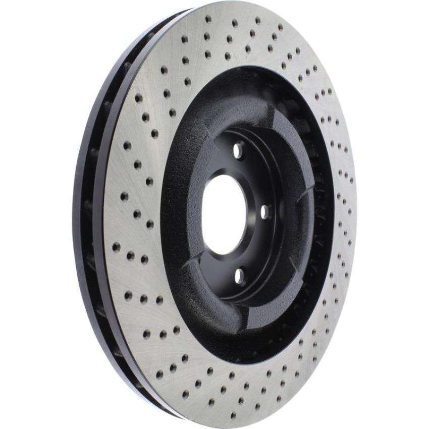 CENTRIC PARTS 128.62102 Centric Premium OE Style Drilled Brake Rotor