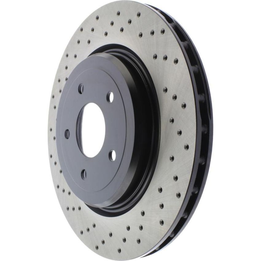 CENTRIC PARTS 128.62103 Centric Premium OE Style Drilled Brake Rotor
