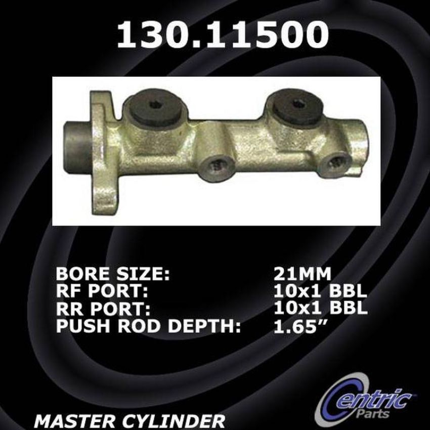 CENTRIC PARTS 130.11500 Centric Premium Brake Master Cylinder