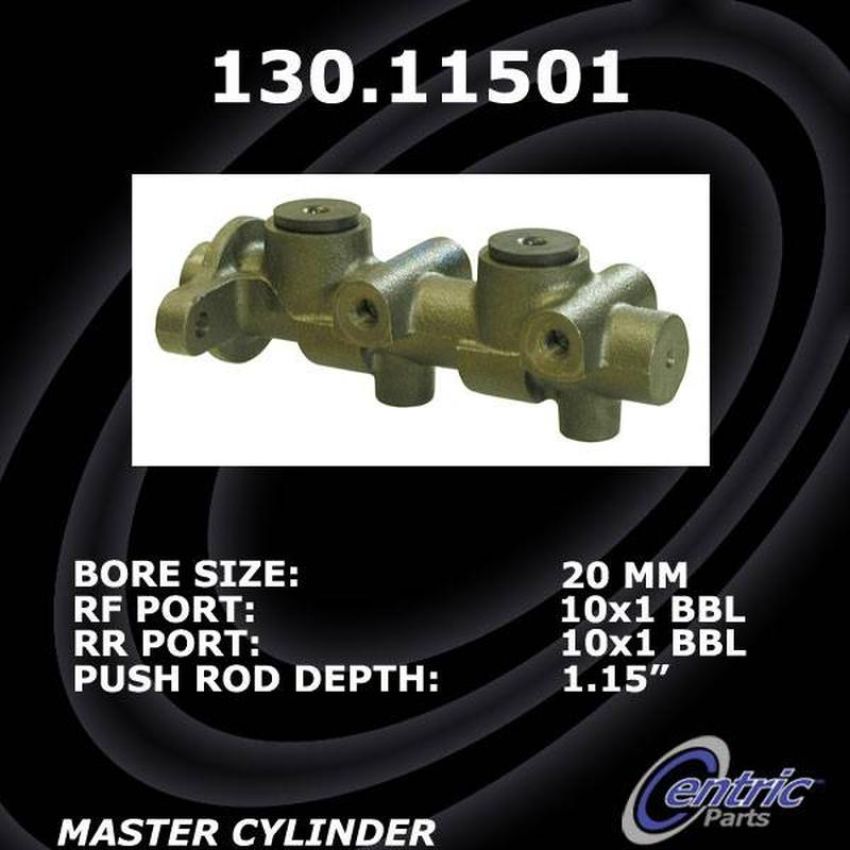 CENTRIC PARTS 130.11501 Centric Premium Brake Master Cylinder