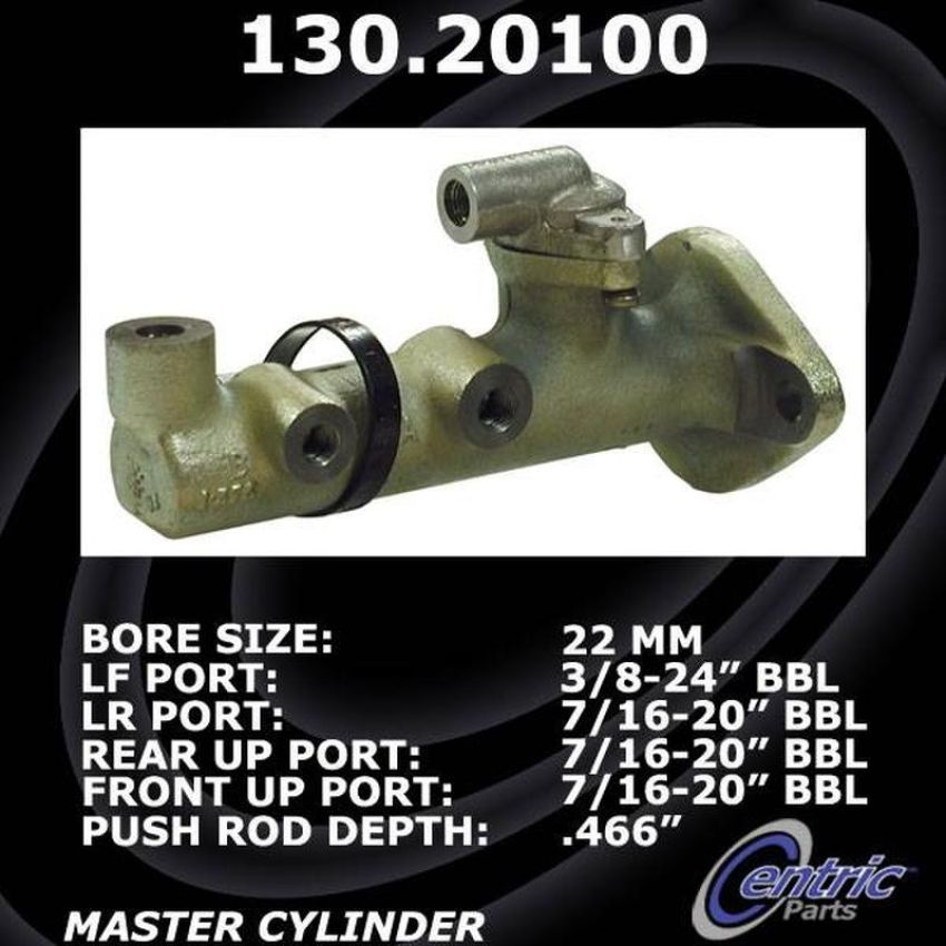 CENTRIC PARTS 130.20100 Centric Premium Brake Master Cylinder