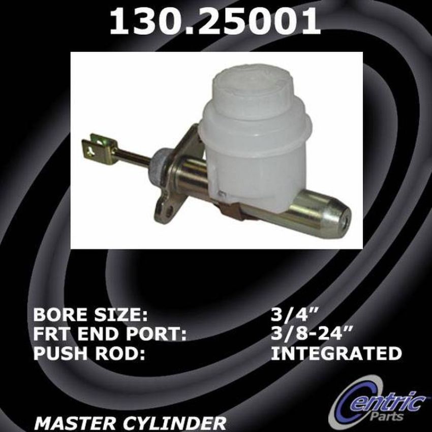 CENTRIC PARTS 130.25001 Centric Premium Brake Master Cylinder