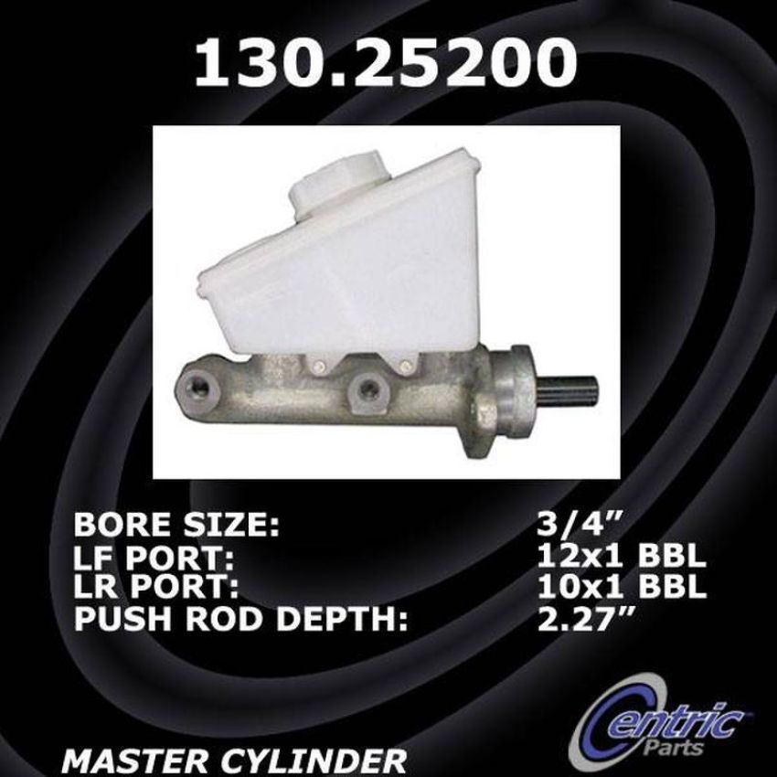 CENTRIC PARTS 130.25200 Centric Premium Brake Master Cylinder