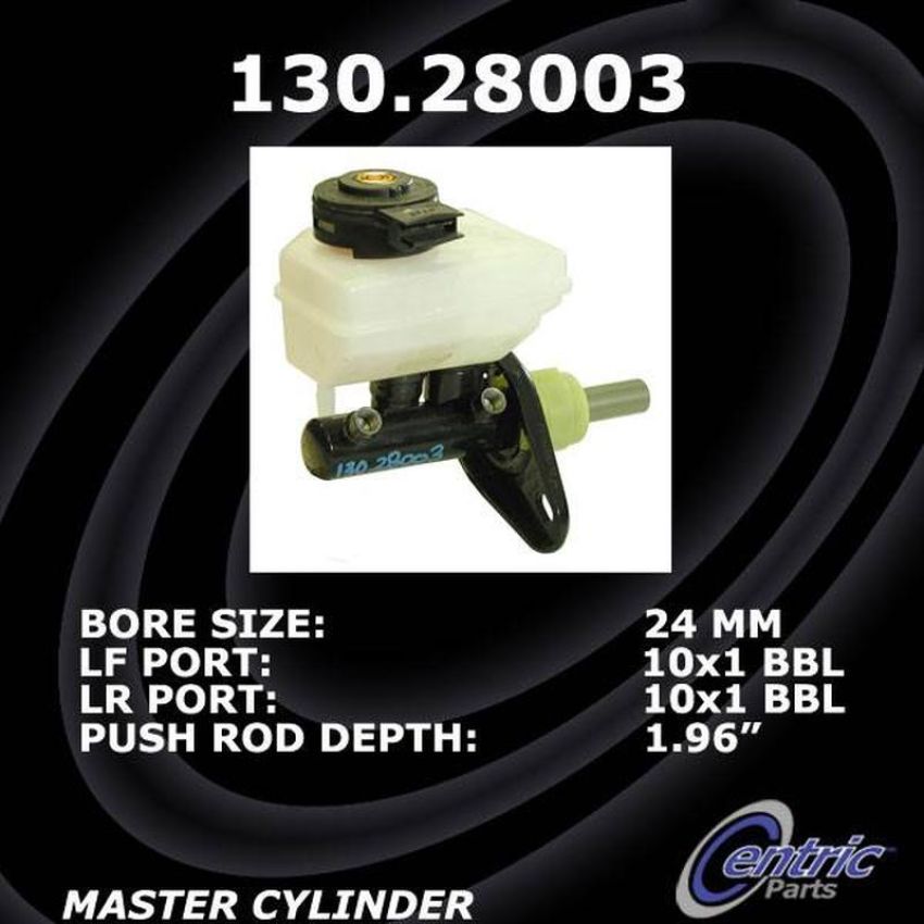 CENTRIC PARTS 130.28003 Centric Premium Brake Master Cylinder