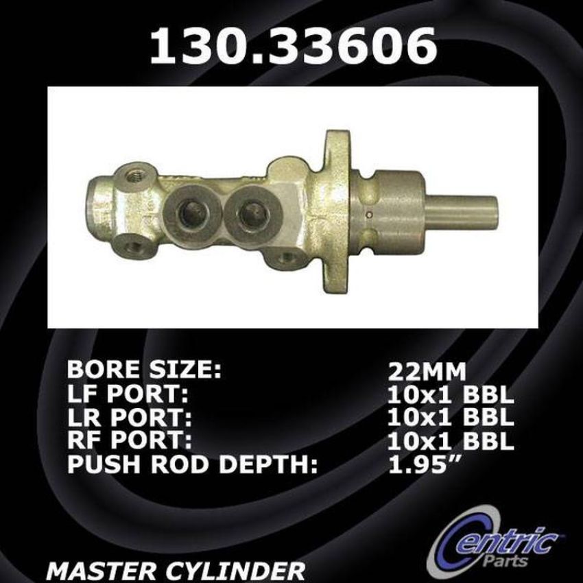 CENTRIC PARTS 130.33606 Centric Premium Brake Master Cylinder