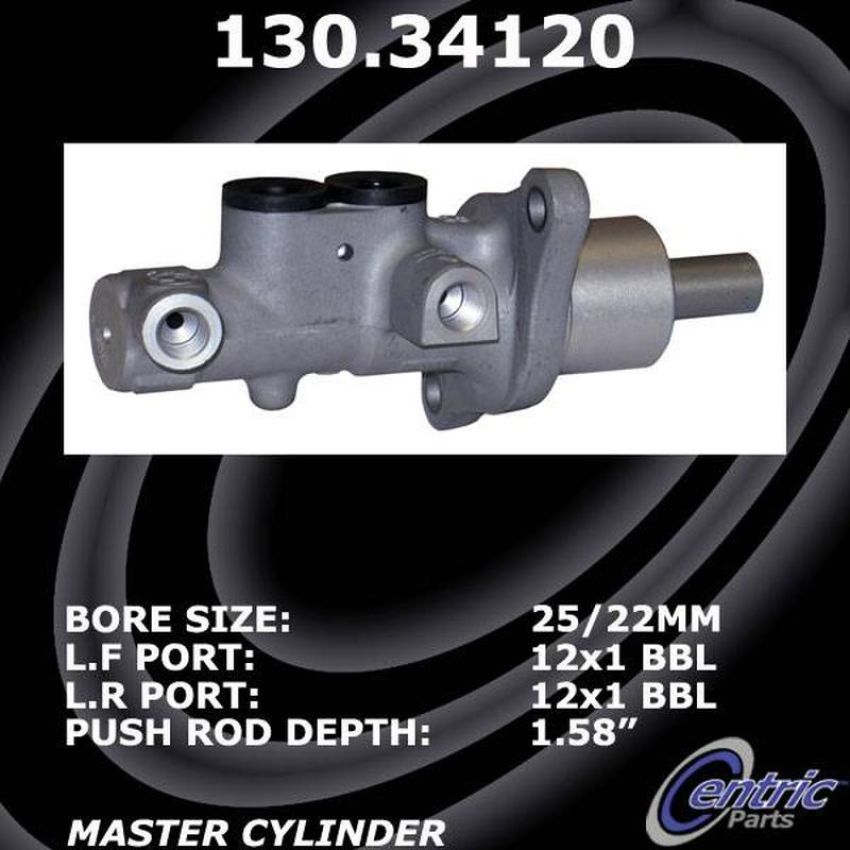 CENTRIC PARTS 130.34120 Centric Premium Brake Master Cylinder