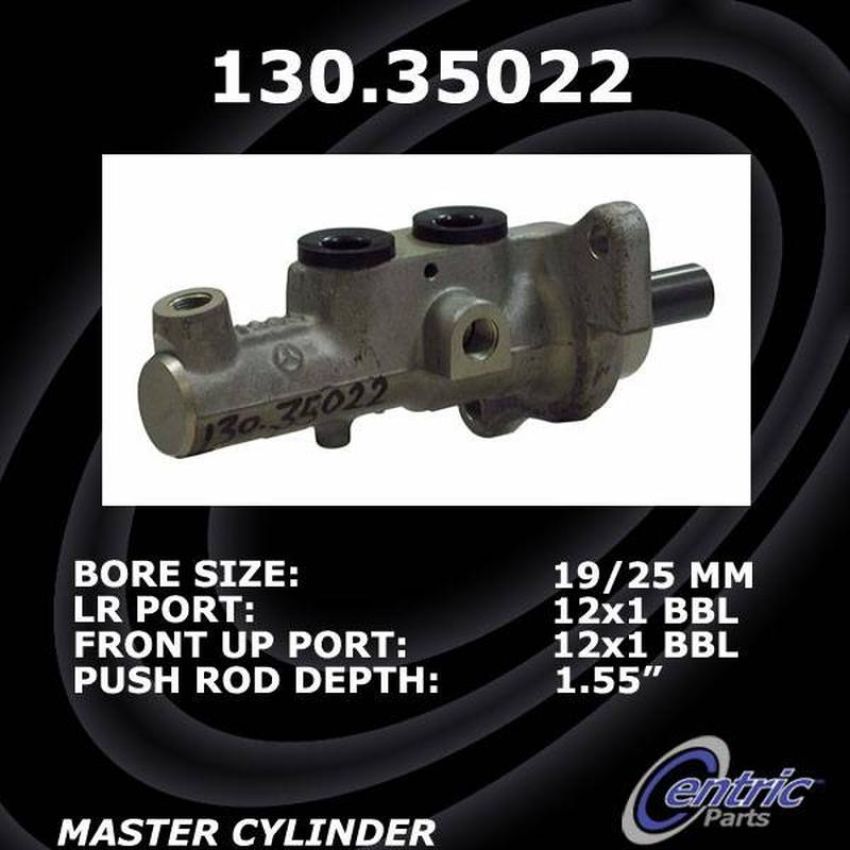 CENTRIC PARTS 130.35022 Centric Premium Brake Master Cylinder