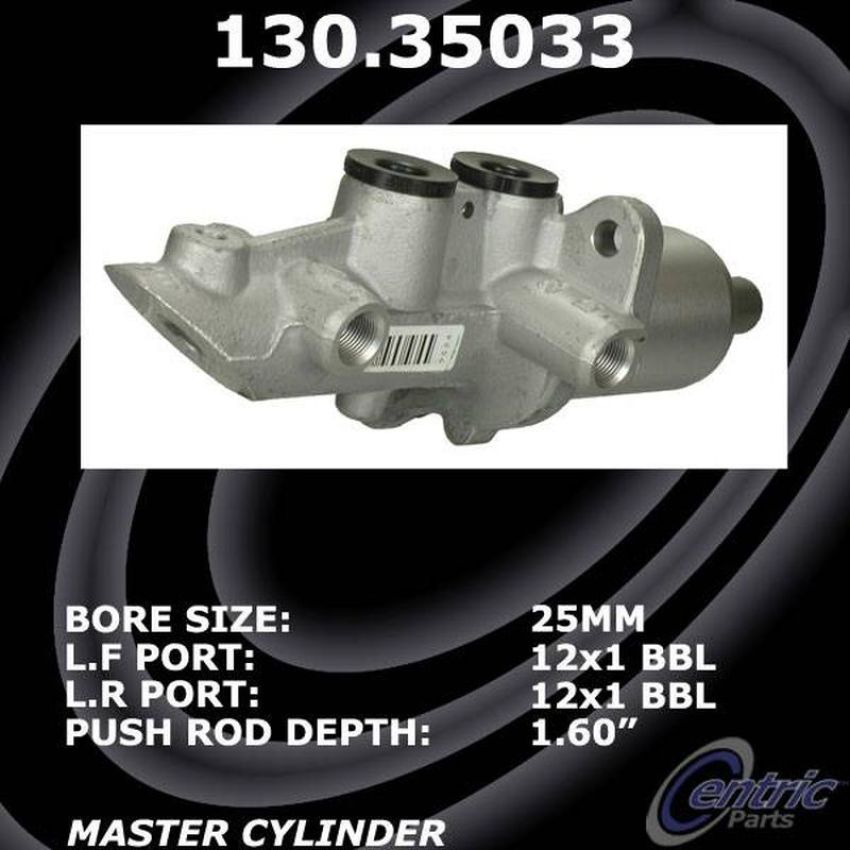 CENTRIC PARTS 130.35033 Centric Premium Brake Master Cylinder