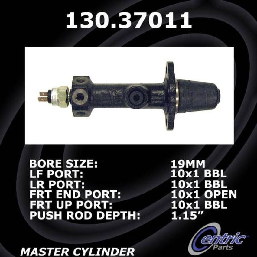 CENTRIC PARTS 130.37011 Centric Premium Brake Master Cylinder