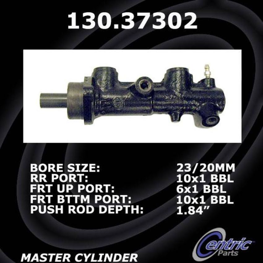 CENTRIC PARTS 130.37302 Centric Premium Brake Master Cylinder