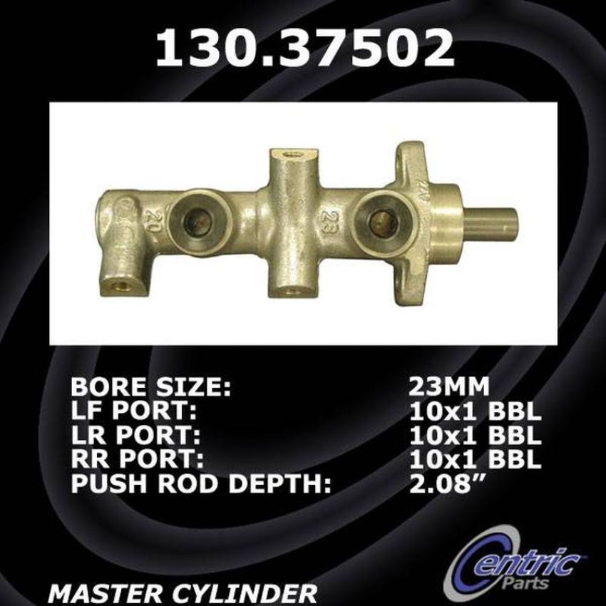 CENTRIC PARTS 130.37502 Centric Premium Brake Master Cylinder
