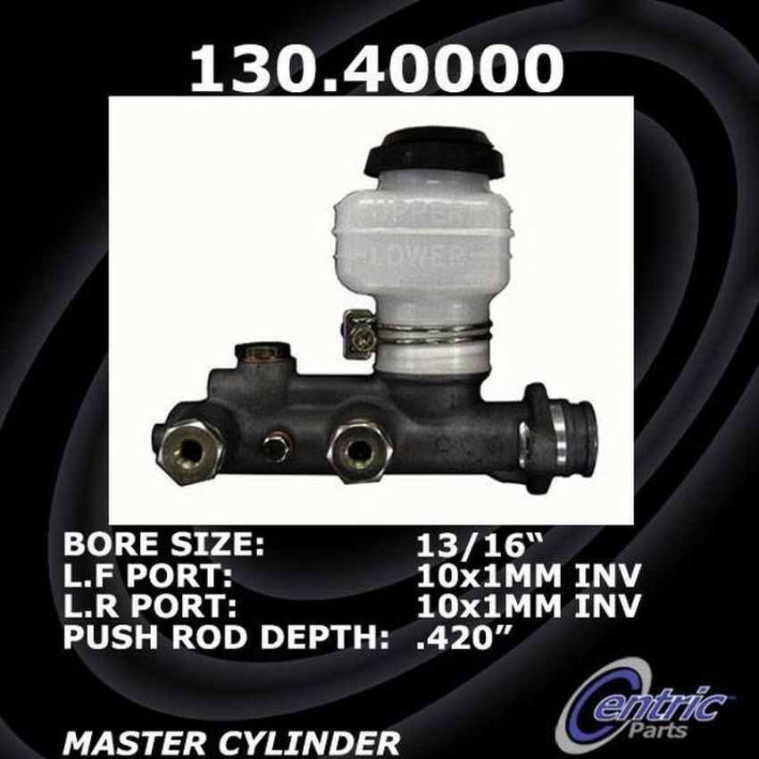CENTRIC PARTS 130.40000 Centric Premium Brake Master Cylinder