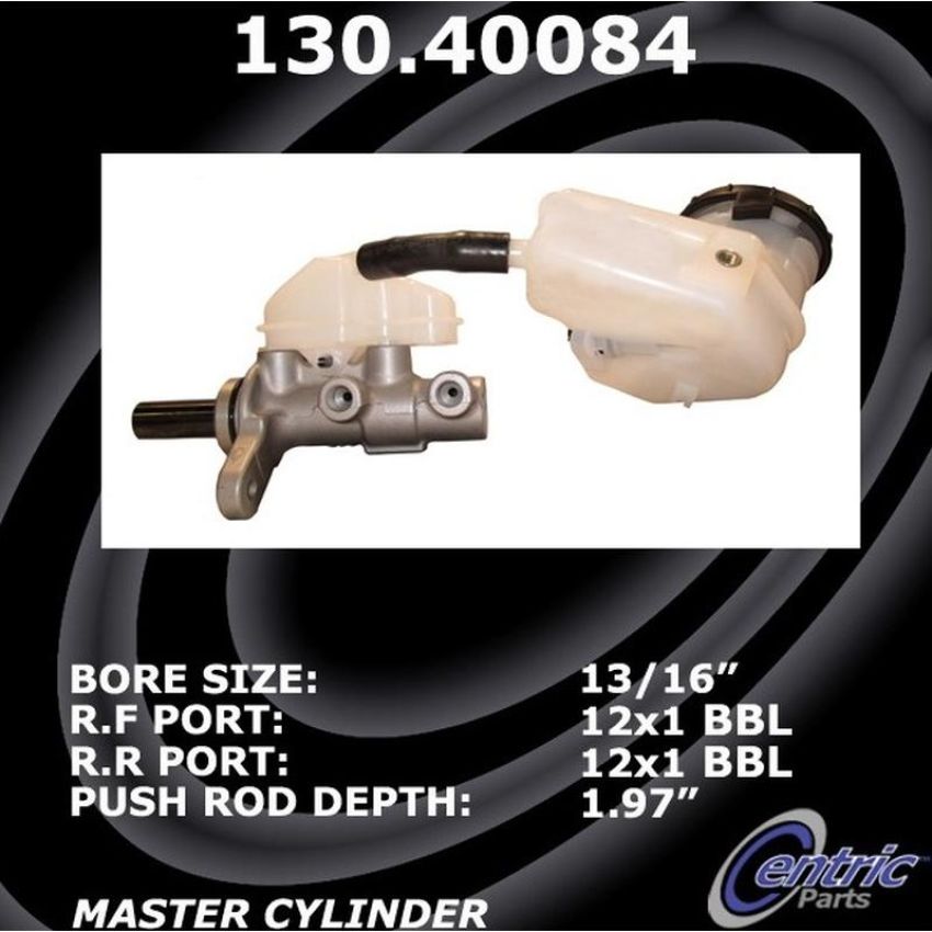 CENTRIC PARTS 130.40084 Centric Premium Brake Master Cylinder