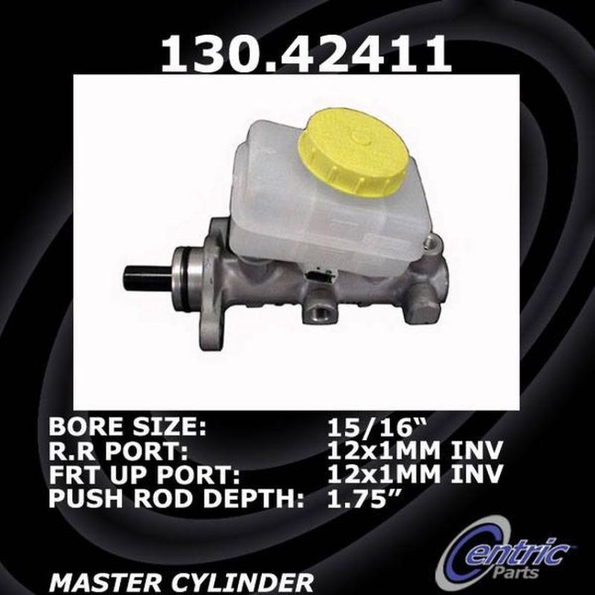 CENTRIC PARTS 130.42411 Centric Premium Brake Master Cylinder