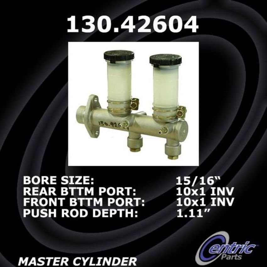 CENTRIC PARTS 130.42604 Centric Premium Brake Master Cylinder