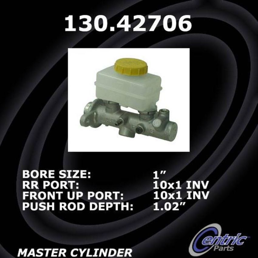 CENTRIC PARTS 130.42706 Centric Premium Brake Master Cylinder