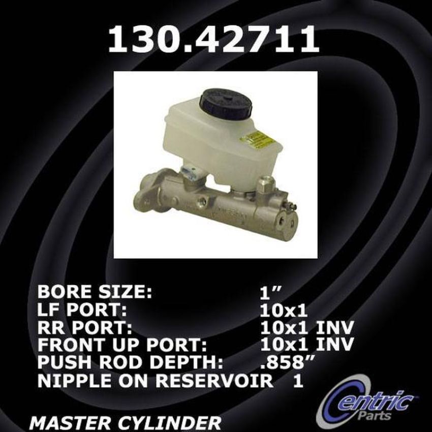 CENTRIC PARTS 130.42711 Centric Premium Brake Master Cylinder