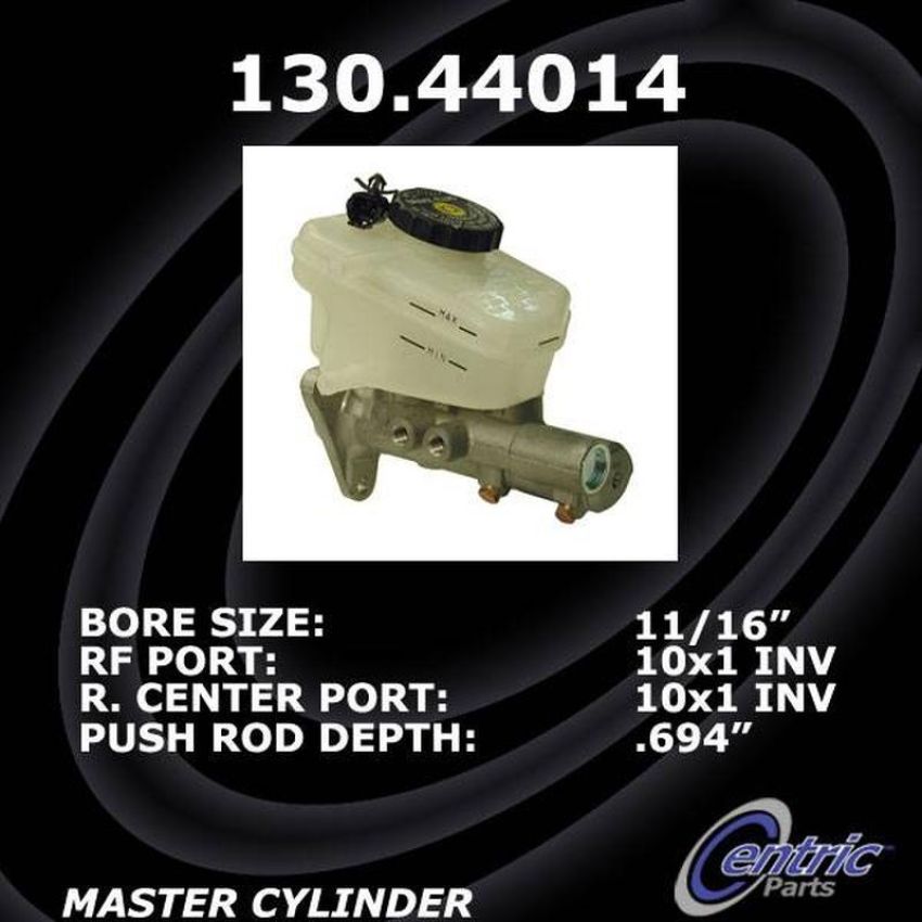 CENTRIC PARTS 130.44014 Centric Premium Brake Master Cylinder