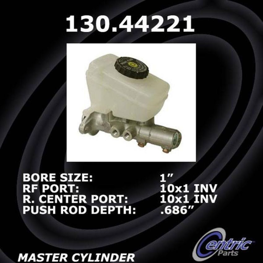 CENTRIC PARTS 130.44221 Centric Premium Brake Master Cylinder
