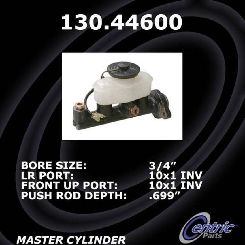 CENTRIC PARTS 130.44600 Centric Premium Brake Master Cylinder
