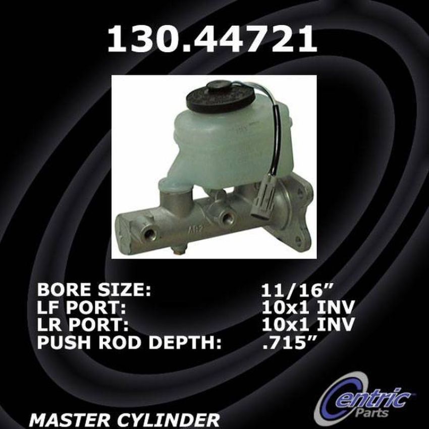 CENTRIC PARTS 130.44721 Centric Premium Brake Master Cylinder