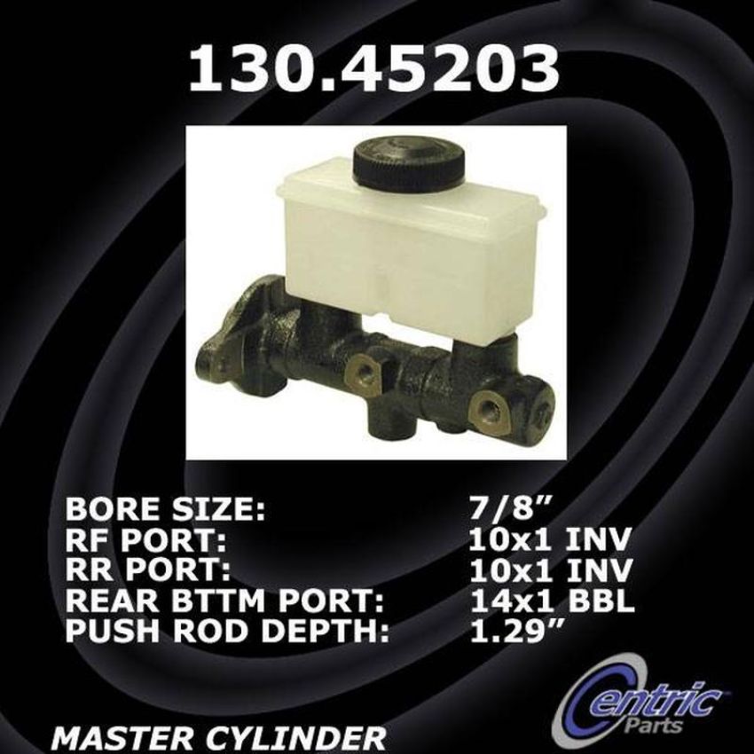 CENTRIC PARTS 130.45203 Centric Premium Brake Master Cylinder