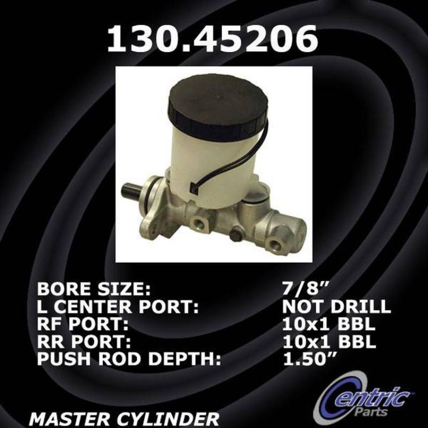 CENTRIC PARTS 130.45206 Centric Premium Brake Master Cylinder