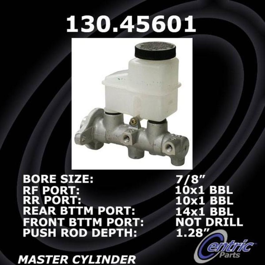 CENTRIC PARTS 130.45601 Centric Premium Brake Master Cylinder