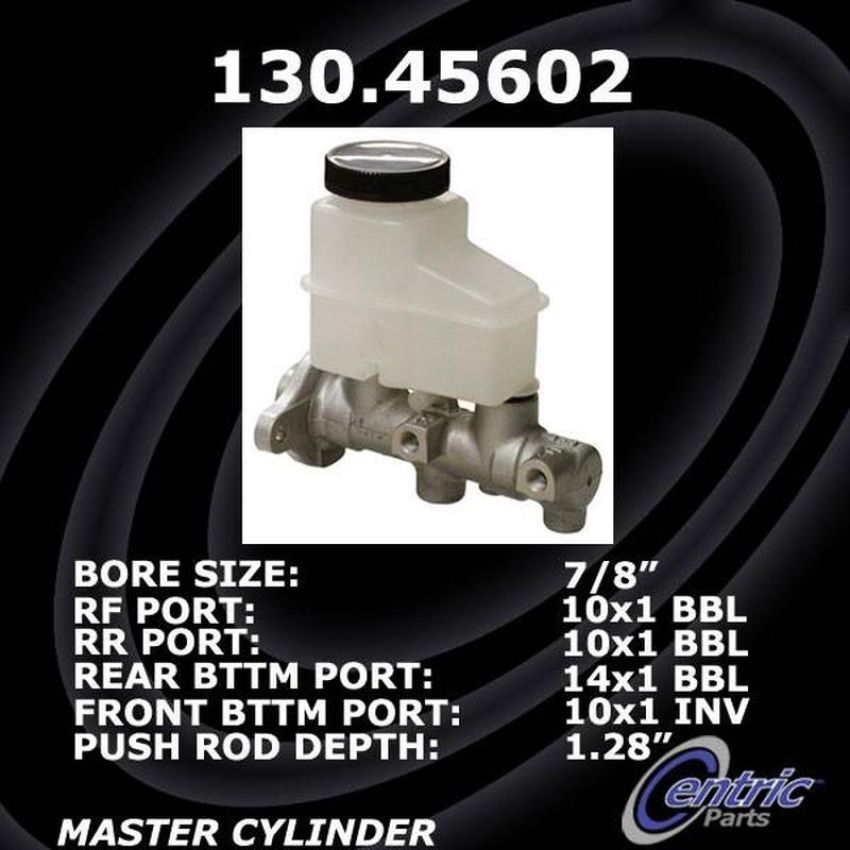 CENTRIC PARTS 130.45602 Centric Premium Brake Master Cylinder