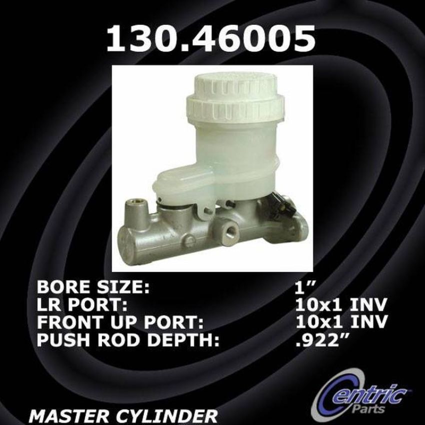 CENTRIC PARTS 130.46005 Centric Premium Brake Master Cylinder