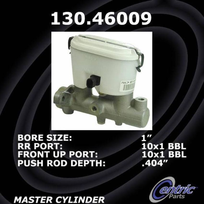 CENTRIC PARTS 130.46009 Centric Premium Brake Master Cylinder