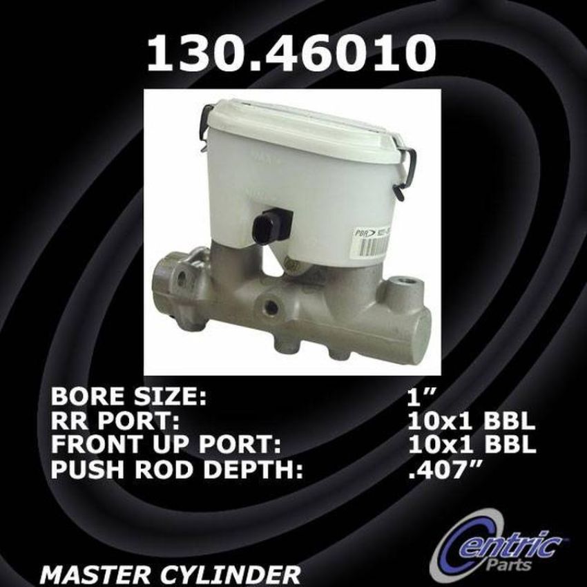 CENTRIC PARTS 130.46010 Centric Premium Brake Master Cylinder