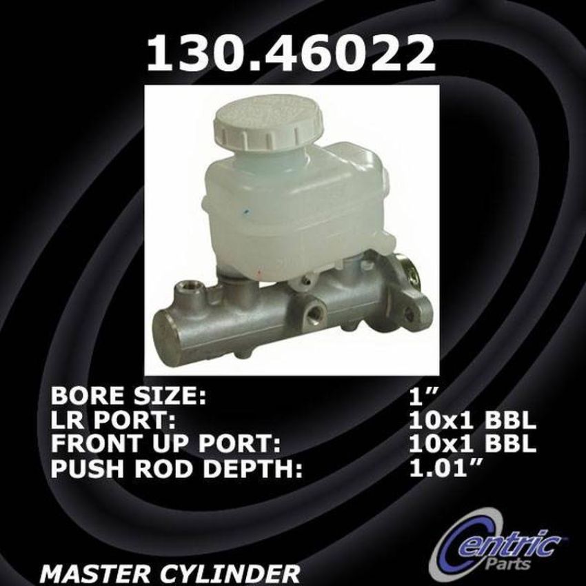 CENTRIC PARTS 130.46022 Centric Premium Brake Master Cylinder