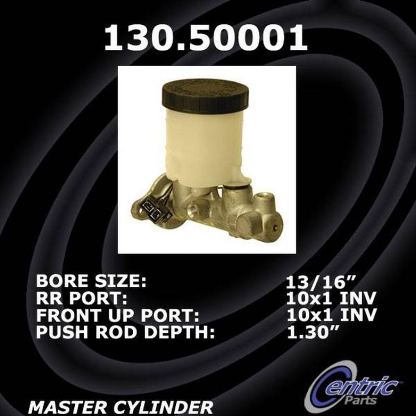 CENTRIC PARTS 130.50001 Centric Premium Brake Master Cylinder