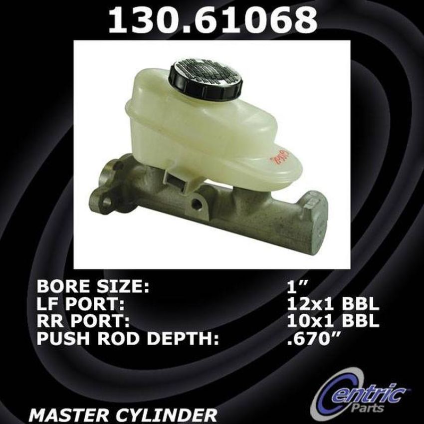 CENTRIC PARTS 130.61068 Centric Premium Brake Master Cylinder