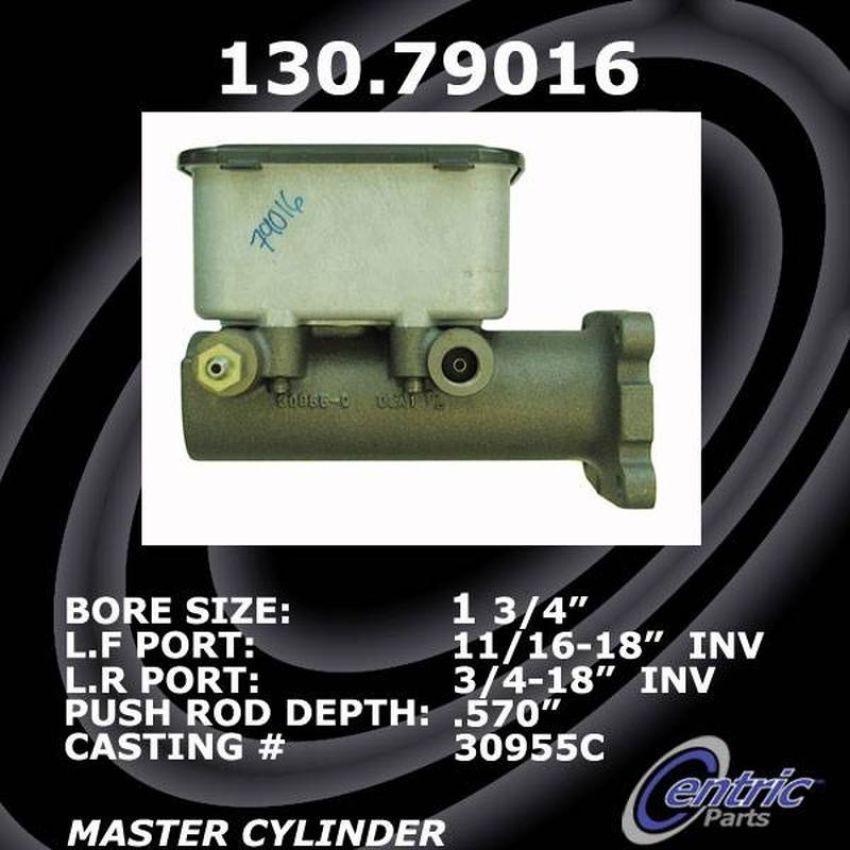 CENTRIC PARTS 130.79016 Centric Premium Brake Master Cylinder