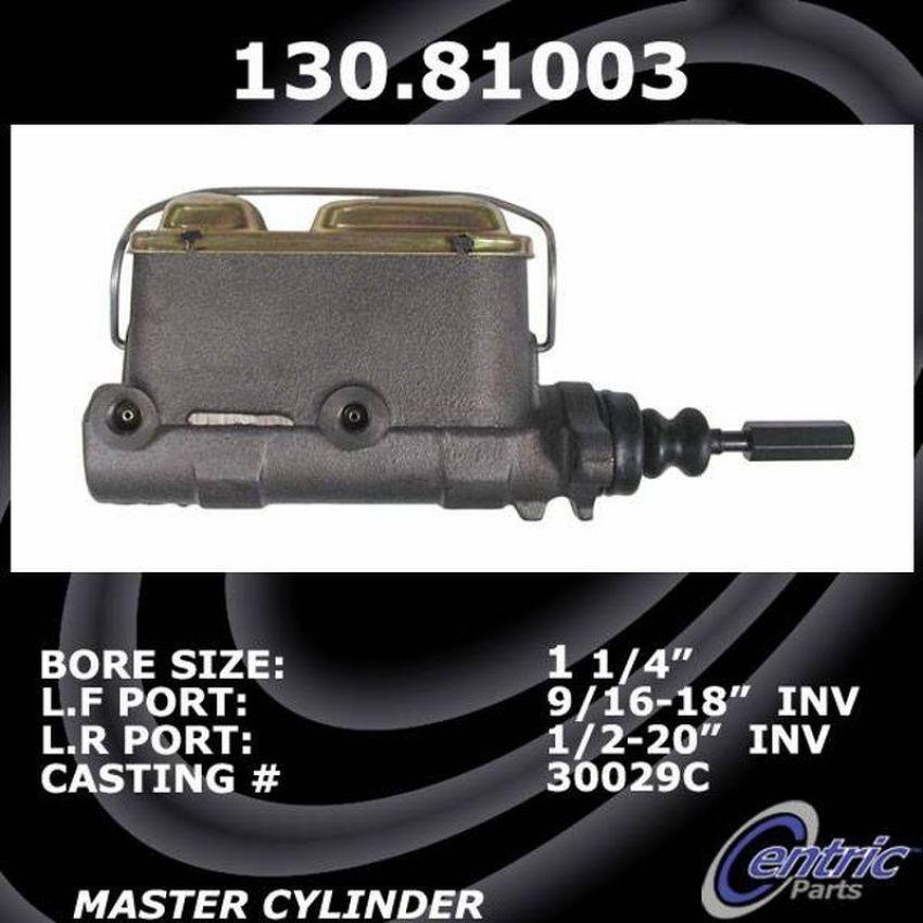 CENTRIC PARTS 130.81003 Centric Premium Brake Master Cylinder