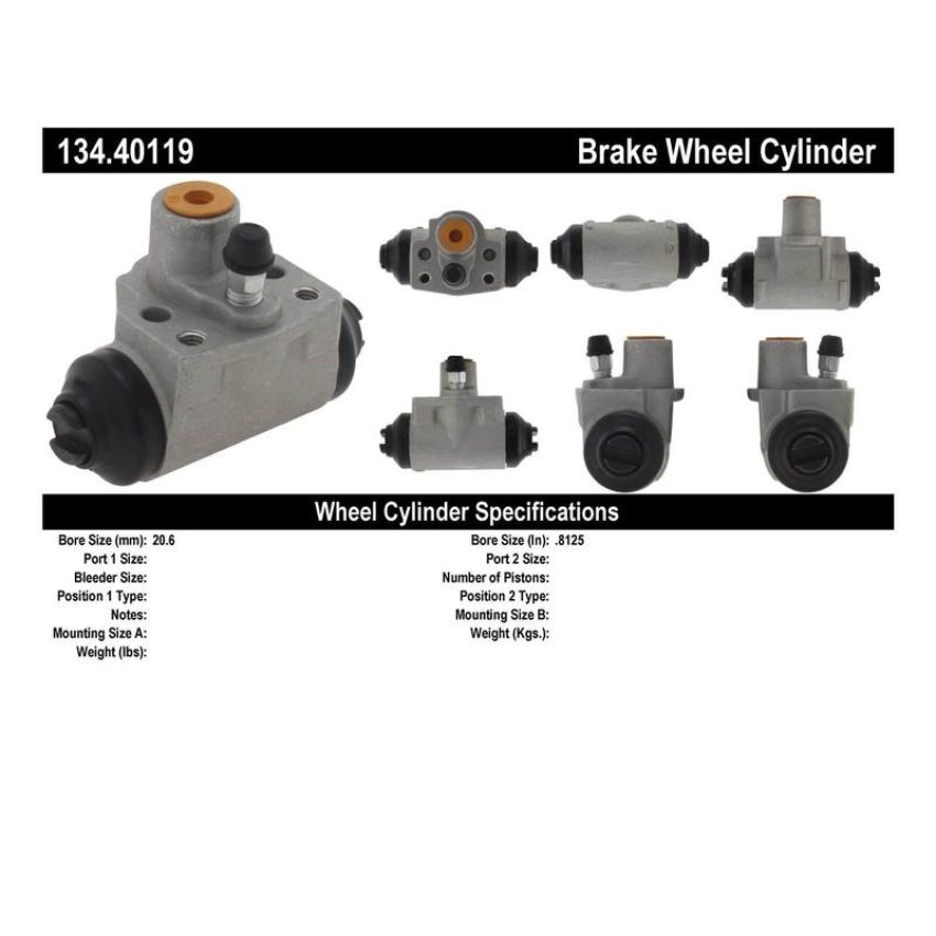 CENTRIC PARTS 134.40119 Centric Premium Wheel Cylinder
