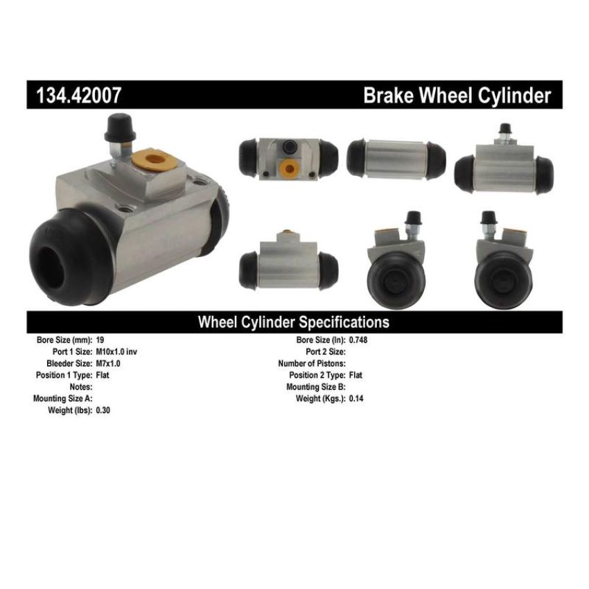 CENTRIC PARTS 134.42007 Centric Premium Wheel Cylinder