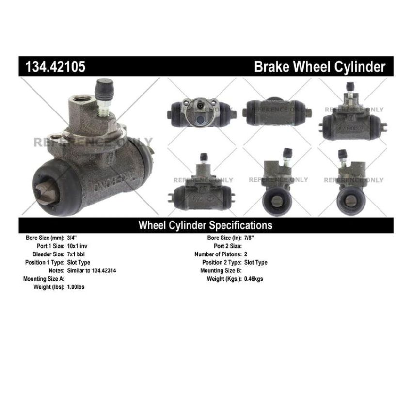 CENTRIC PARTS 134.42105 Centric Premium Wheel Cylinder